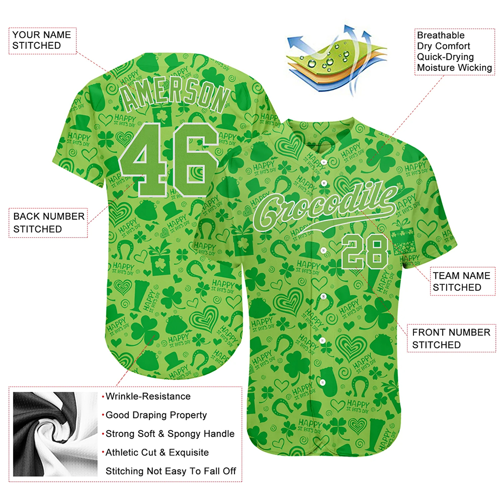 Sublimation Baseball Uniform Jersey Shirts